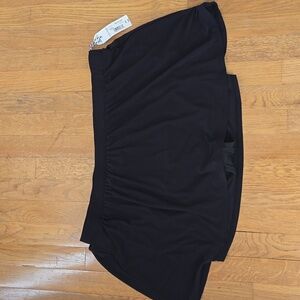 SONNET SHORES BRAND WOMEN'S PLUS SIZE BLACK BATHING SUIT SKIRT BOTTOM SIZE 20W